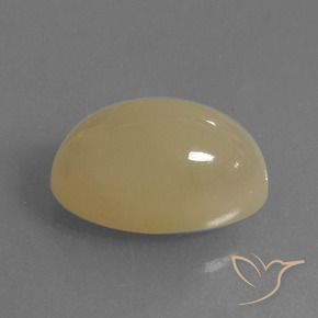 9,17 ctw natürlicher Hellbraun Mondstein, Oval, Lichtdurchlässig
