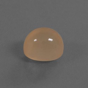 4,67 ctw natürlicher orangefarbener Mondstein, Oval Schliff, Lichtdurchlässig