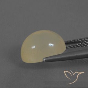 9,17 ctw natürlicher Helles Kaffeebraun Mondstein, Oval, Lichtdurchlässig