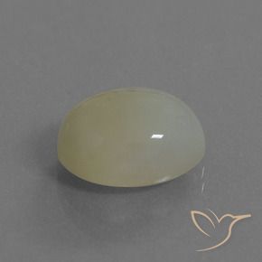 9,17 ctw natürlicher Erdiges Braun Mondstein, Oval, Lichtdurchlässig