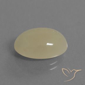 9,17 ctw natürlicher Hellbraun Mondstein, Oval, Lichtdurchlässig
