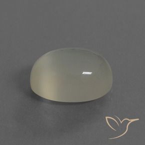 9,17 ctw natürlicher hellgelb Mondstein, Oval, Lichtdurchlässig