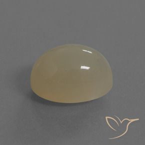 9,17 ctw natürlicher Helles Kaffeebraun Mondstein, Oval, Lichtdurchlässig