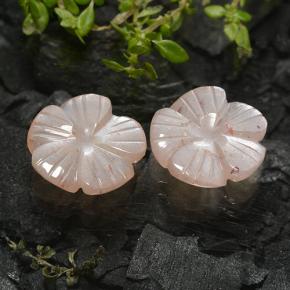 4,98 ct natürliche brauner Mondstein-Edelsteine, Blumenschliff, Lichtdurchlässig