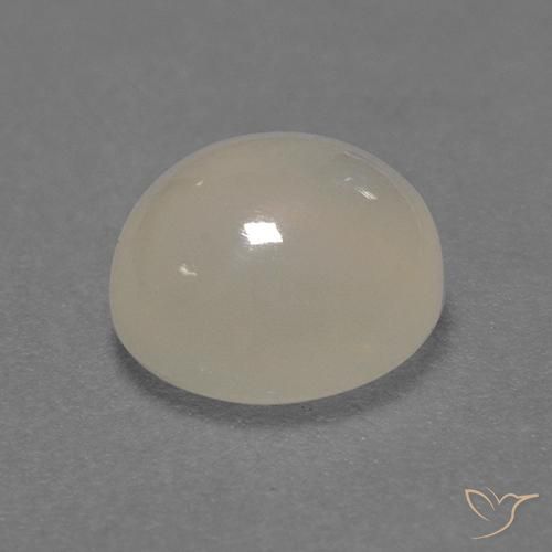 9,17 ctw natürlicher Creme Mondstein, Runden, Transparent