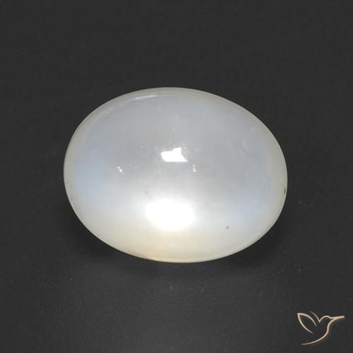 2.08ct Natürlicher Cremeweiß Mondstein, Oval, Transparent