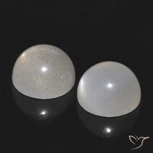 1.15 ct natürliche Helles Kaffeebraun Mondstein-Edelsteine, Runden, Lichtdurchlässig
