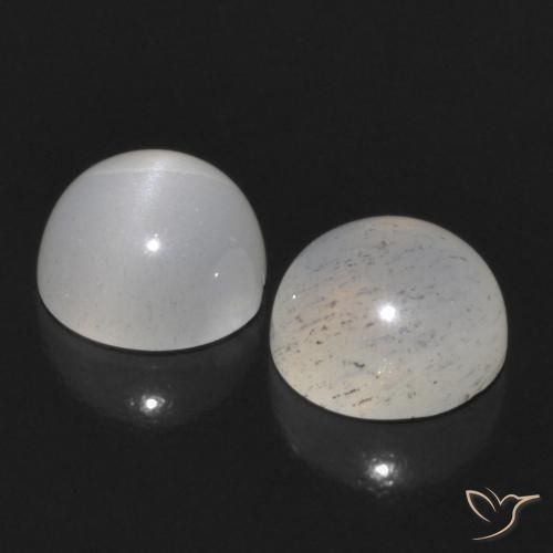 1.14 ct natürliche Mittel-Hellbraun Mondstein-Edelsteine, Runden, Lichtdurchlässig