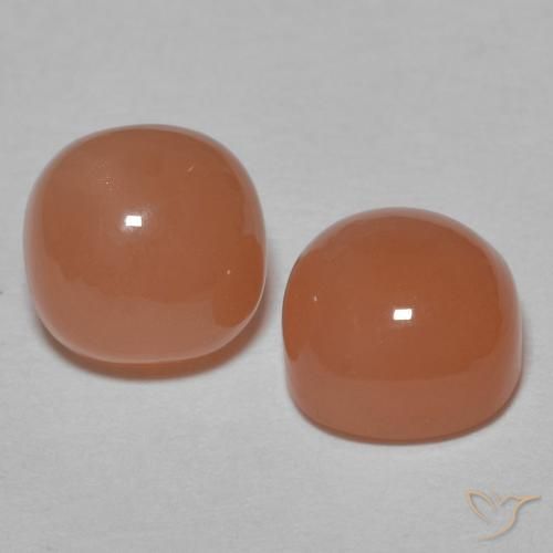 2.29 ct natürliche Apfelwein Mondstein-Edelsteine, Kissen, Lichtdurchlässig