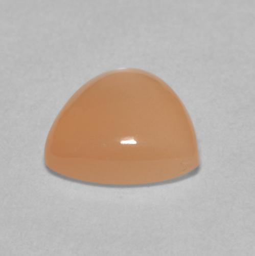 9,17 ctw natürlicher Medium Light-Orange Mondstein, Trillion, Lichtdurchlässig
