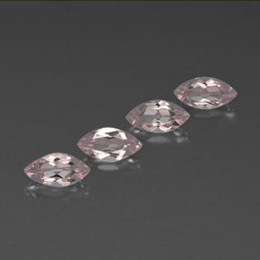 2,13 ct natürliche rosafarbener Morganit-Edelsteine, Marquise, VVS