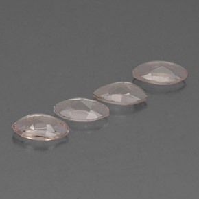  ct natürliche hellrosa Morganit-Edelsteine, Marquise, VVS