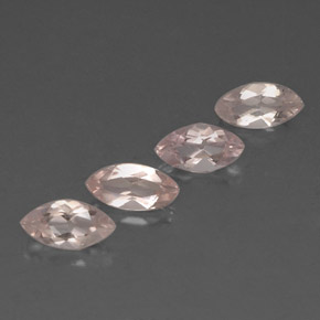 2,11 ct natürliche rosafarbener Morganit-Edelsteine, Marquise, VVS