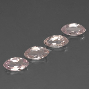 2,04 ct natürliche rosafarbener Morganit-Edelsteine, Marquise, VVS