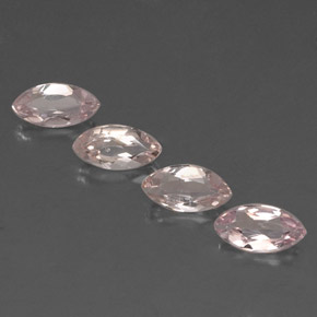 2,04 ct natürliche rosafarbener Morganit-Edelsteine, Marquise, VVS