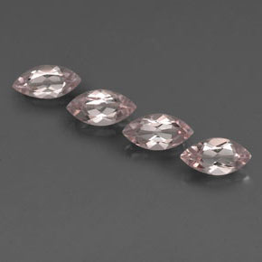 2,03 ct natürliche rosafarbener Morganit-Edelsteine, Marquise, VS