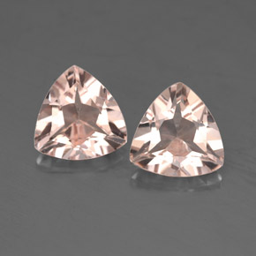  ct natürliche Hellrosa Morganit-Edelsteine, Trillion, VS