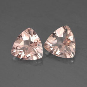  ct natürliche Hellrosa Morganit-Edelsteine, Trillion, VS