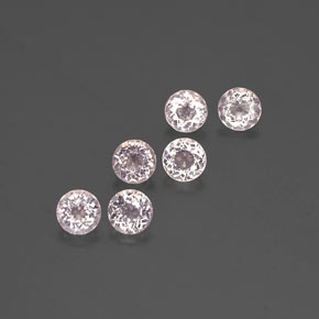 2,17 ct natürliche rosafarbener Morganit-Edelsteine, Rundschliff, VS