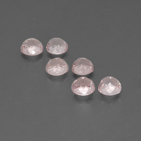  ct natürliche rosafarbener Morganit-Edelsteine, Rundschliff, VVS-VS