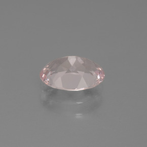 1,07 ctw natürlicher rosafarbener Morganit, Oval Schliff, VS