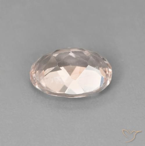 9,17 ctw natürlicher Medium Light-Pink Morganit, Oval, VVS-VS