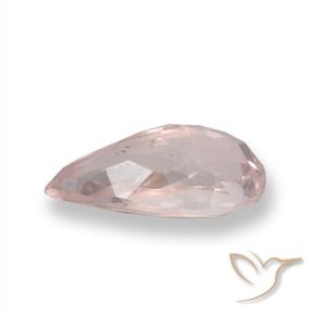 9,17 ctw natürlicher Flamingorosa Morganit, Birnenform, VS