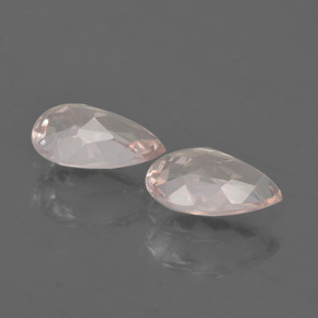 1,09 ct natürliche rosafarbener Morganit-Edelsteine, Birnenform, VVS-VS