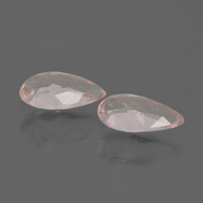0,95 ct natürliche rosafarbener Morganit-Edelsteine, Birnenform, VVS