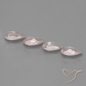 2.19 ct natürliche Rosenrosa-Ton Morganit-Edelsteine, Birnenform, VVS-VS
