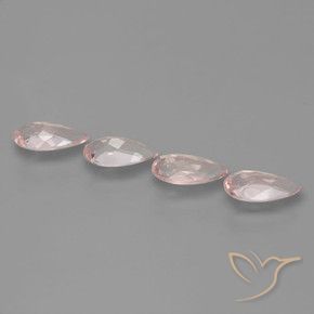 1.95 ct natürliche Mittelrosa Morganit-Edelsteine, Birnenform, VVS-VS
