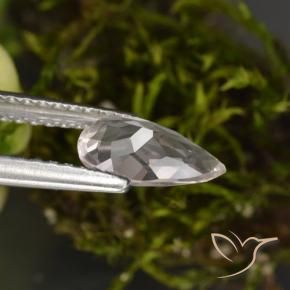 9,17 ctw natürlicher hellrosa Morganit, Birnenform, VVS