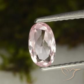 9,17 ctw natürlicher hellrosa Morganit, Oval, VVS-VS