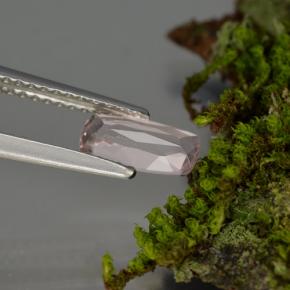 9,17 ctw natürlicher hellrosa Morganit, Kissenschliff, VVS