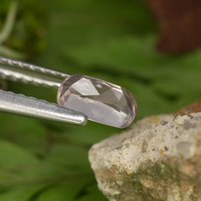 9,17 ctw natürlicher hellrosa Morganit, Kissenschliff, VVS