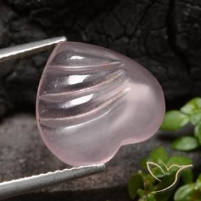 9,17 ctw natürlicher rose-rosa Morganit, Herz, Transparent