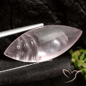 9,17 ctw natürlicher hellrosa Morganit, Marquise, Transparent