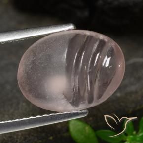 9,17 ctw natürlicher Helles Korallenrosa Morganit, Oval, Transparent