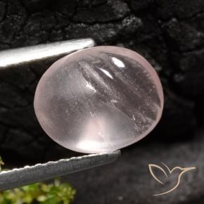 9,17 ctw natürlicher hellrosa Morganit, Oval, Transparent