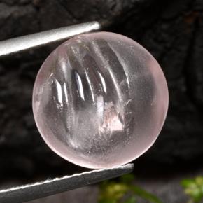 9,17 ctw natürlicher Hellrosa Morganit, Rund Schliff, Transparent