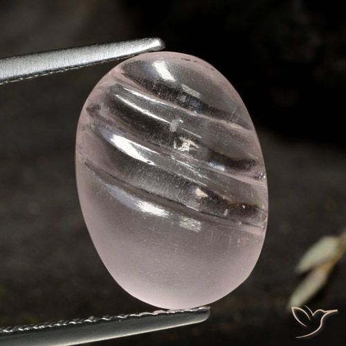 4.17ct Natürlicher Farblos Morganit, Oval, Transparent