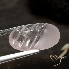 9,17 ctw natürlicher Farblos Morganit, Oval, Transparent