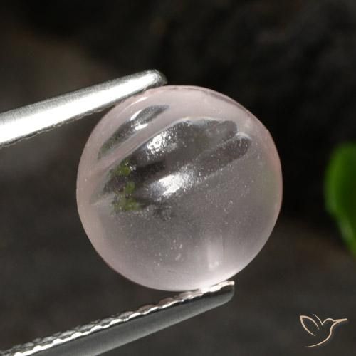 9,17 ctw natürlicher hellrosa Morganit, Runden, Transparent