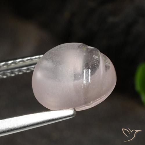 9,17 ctw natürlicher hellrosa Morganit, Runden, Transparent