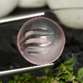 9,17 ctw natürlicher hellrosa Morganit, Rund Schliff, Transparent