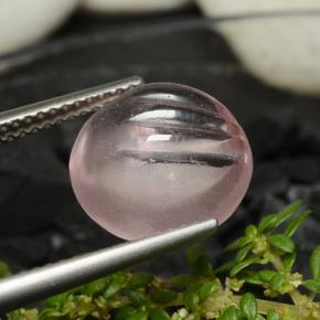 9,17 ctw natürlicher hellrosa Morganit, Rund Schliff, Transparent