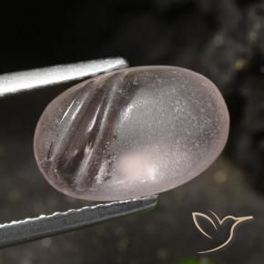 9,17 ctw natürlicher Korallenrosa-Ton Morganit, Oval, Transparent