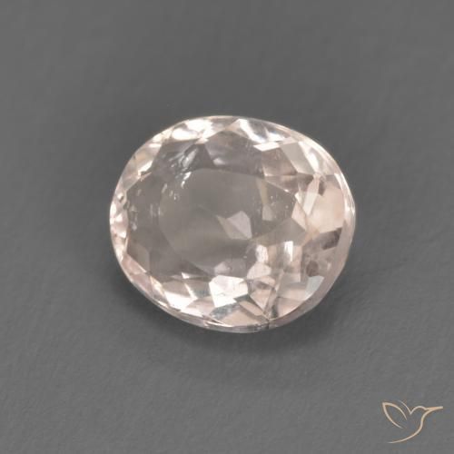 9,17 ctw natürlicher Flamingorosa Morganit, Oval, VS