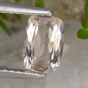 9,17 ctw natürlicher hellrosa Morganit, Kissenschliff, VVS-VS