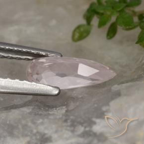 9,17 ctw natürlicher Korallenrosa-Ton Morganit, Birnenform, VVS